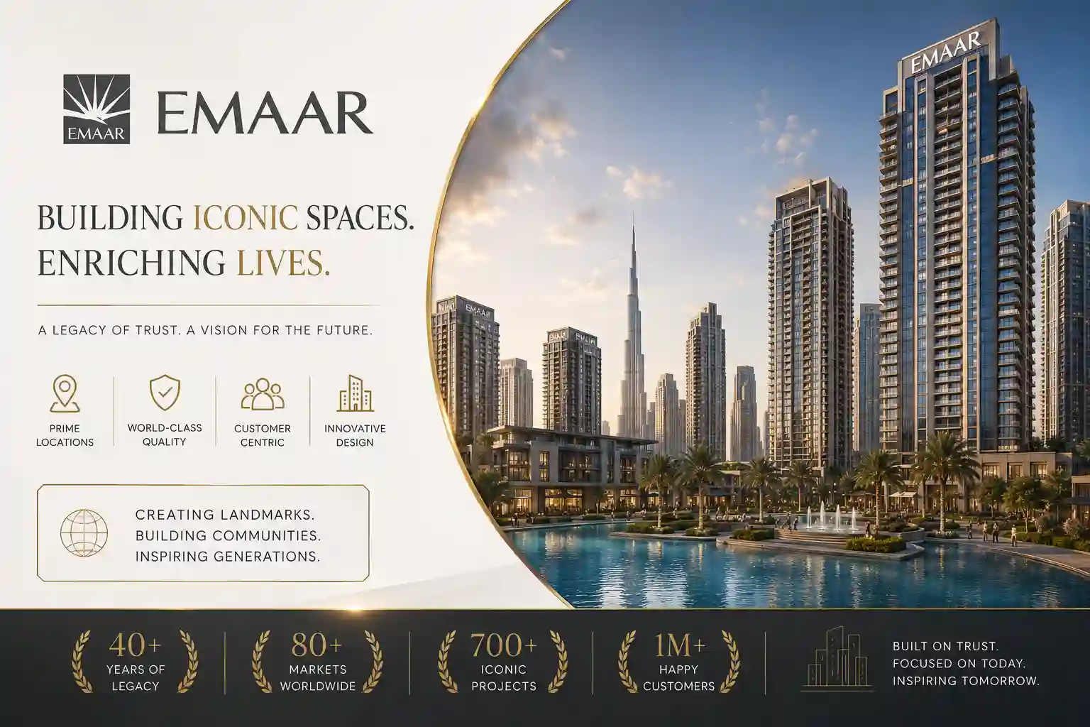 Emaar Properties official logo for projects in Panvel Navi Mumbai